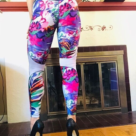 Roxy full length fitness athletic pants - Picture 4 of 8